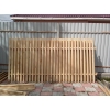 Деревянный забор из штакетника (секция 3 метра)