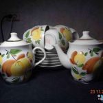 Продам чайный сервиз роспись позолота 1972 год